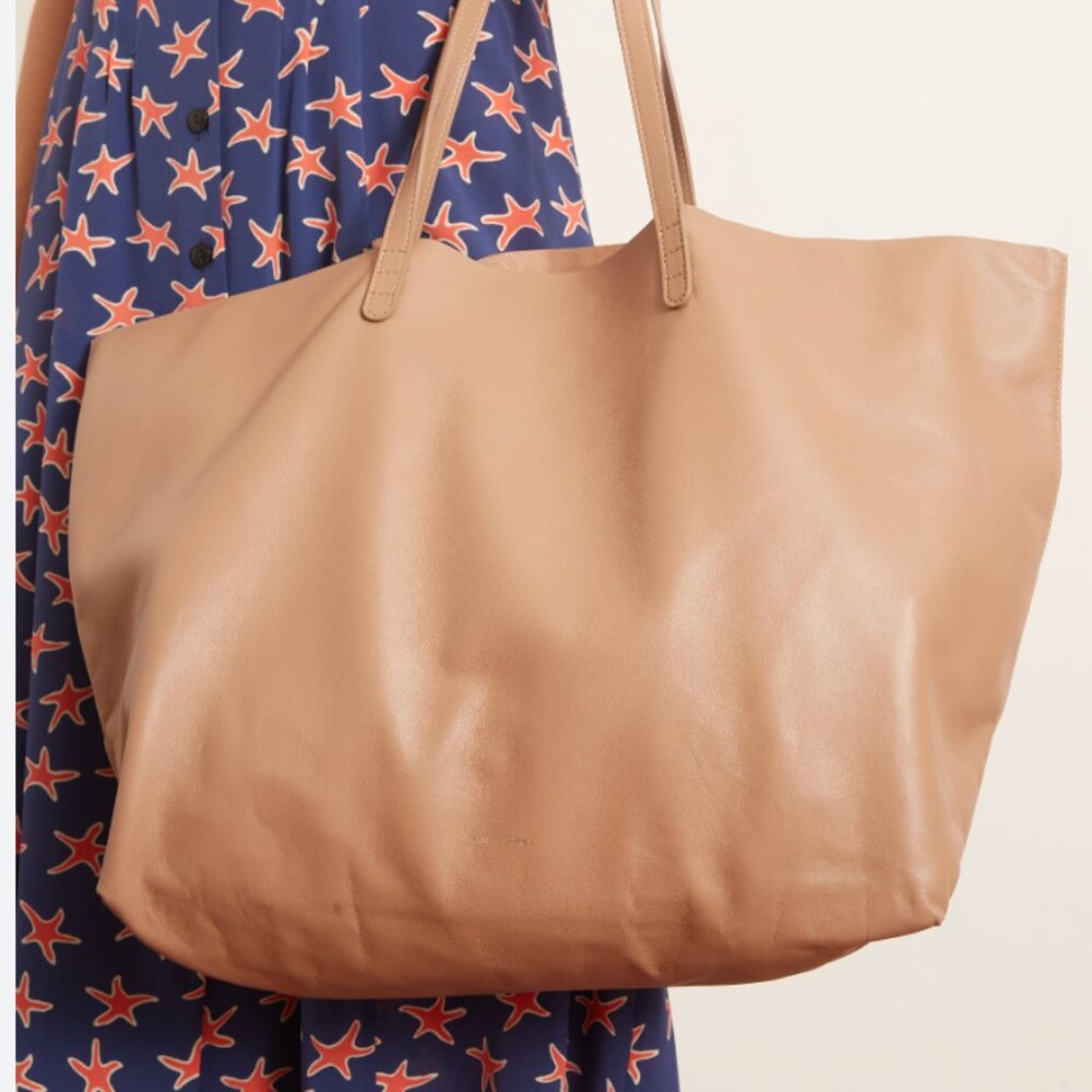 Mansur Gavriel Oversized Leather Tote